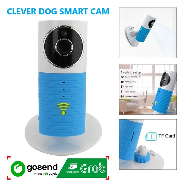 Smart IP Camera Clever Dog CCTV IpCam Kamera Wifi HD BabyCam CLEVERDOG