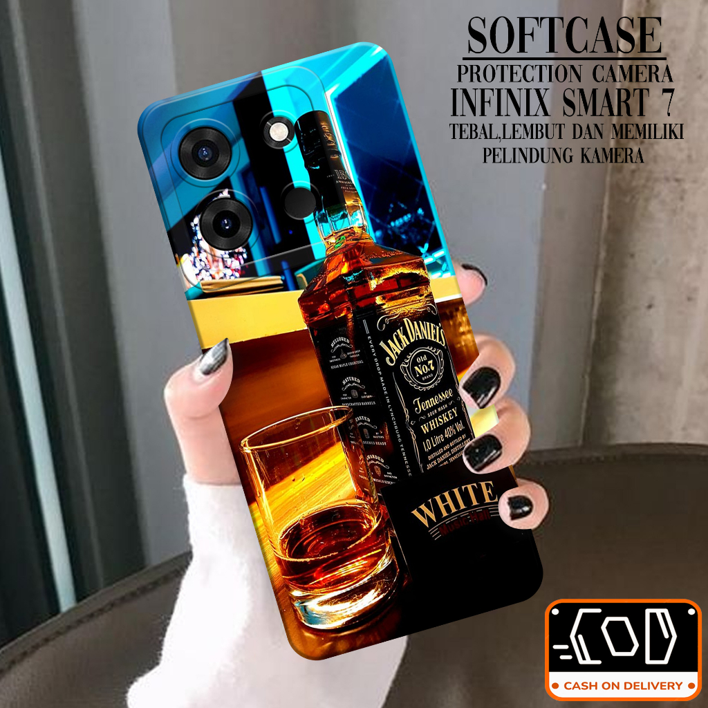 Softcase Infinix Smart 7 Soft Protection Camera Case Infinix Smart 7 Terbaru Pelindung Belakang Infi