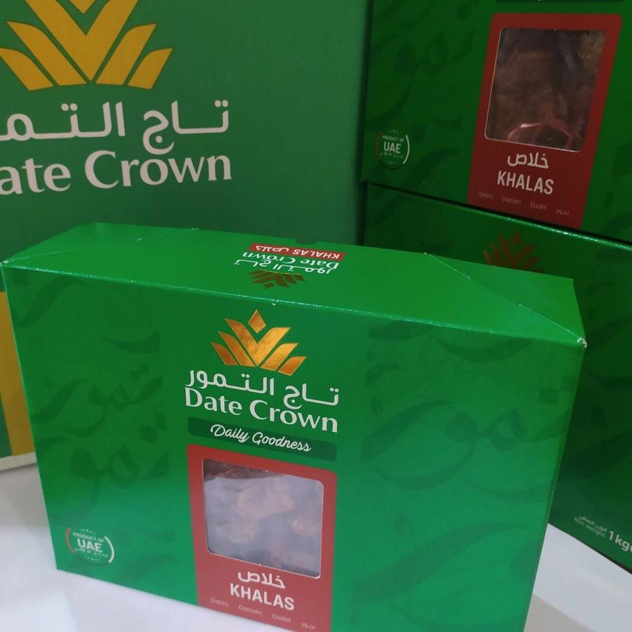 

Kurma Date Crown khalas isi 1 kg Kemasan Baru