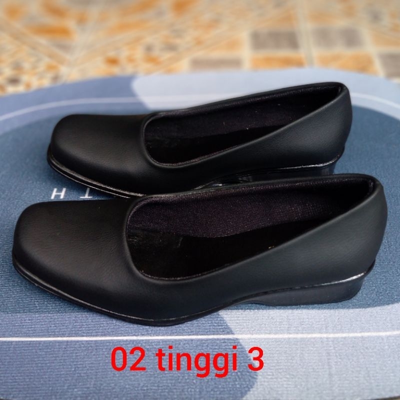 Sepatu Pantofel Wanita Sepatu Pantofel Putih Wanita Kerja Formal Perawat