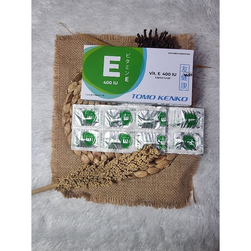 Vitamin E 400 UI / Vitamin kulit Tomo Kenko
