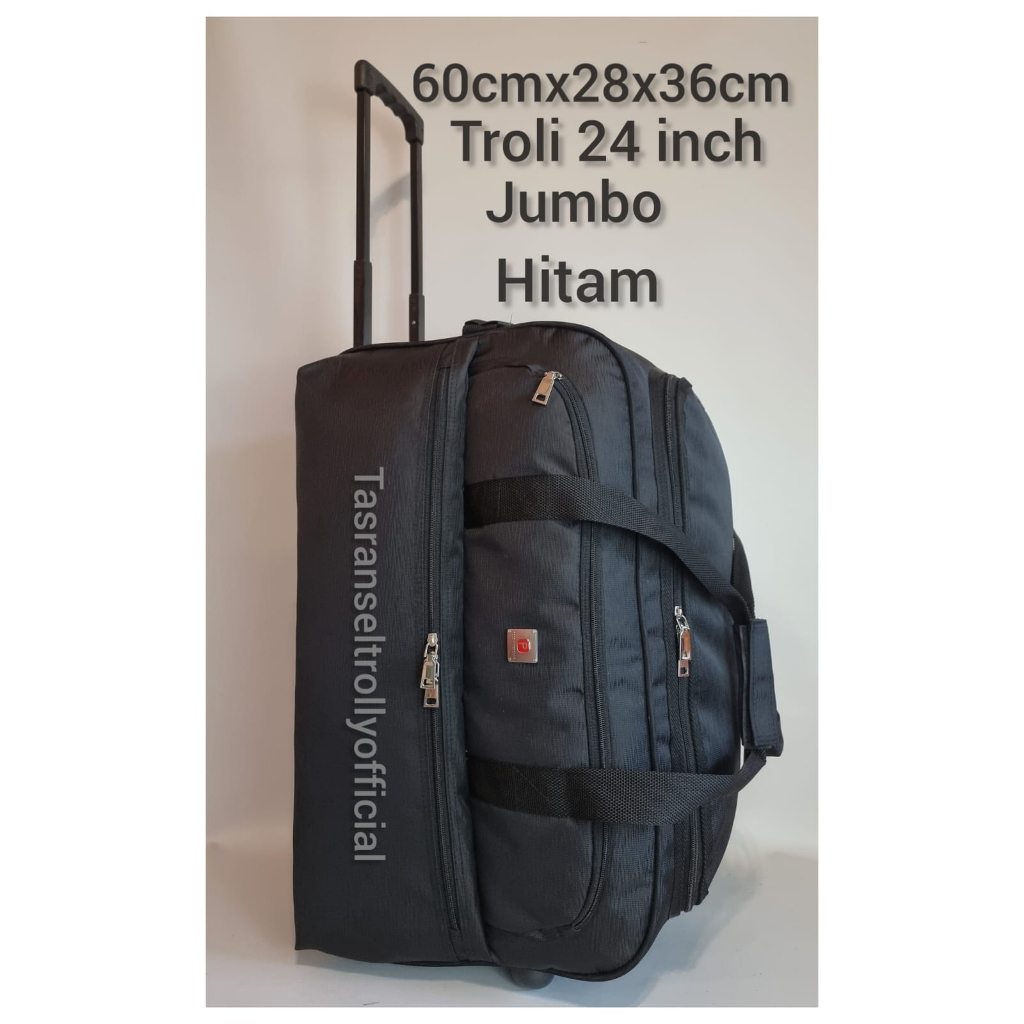 Tas Pakaian Troli Polo Interclub 60cmx28x36cm ukuran 24 inch JUMBO