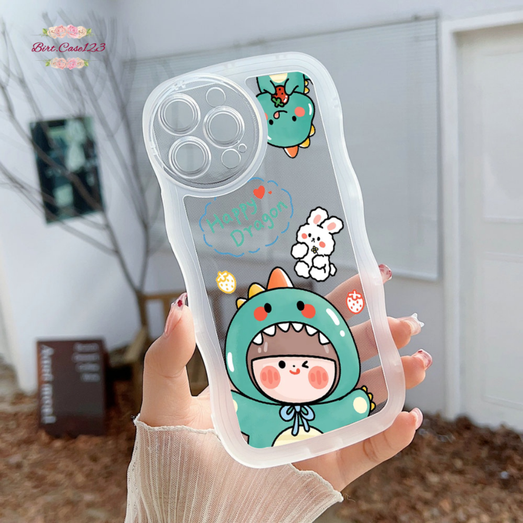 CUSTOM SOFTCASE WAVE GELOMBANG CLEAR CUSTOM FRESS COOL FOR REALME 5 5I C3 9 9I 10 C11 C12 C25 C15 C20 C21 C21Y C25Y C30 C31 C33 C35 NARZO 50I 50A PRIME BC7484