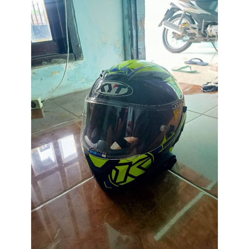 Helm kyt tt course second full set komplit