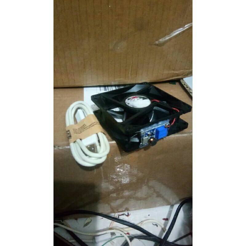 Kipas STB 8x8 5v dc (modifikasi)/ USB fan colling / kipas pendingin STB.