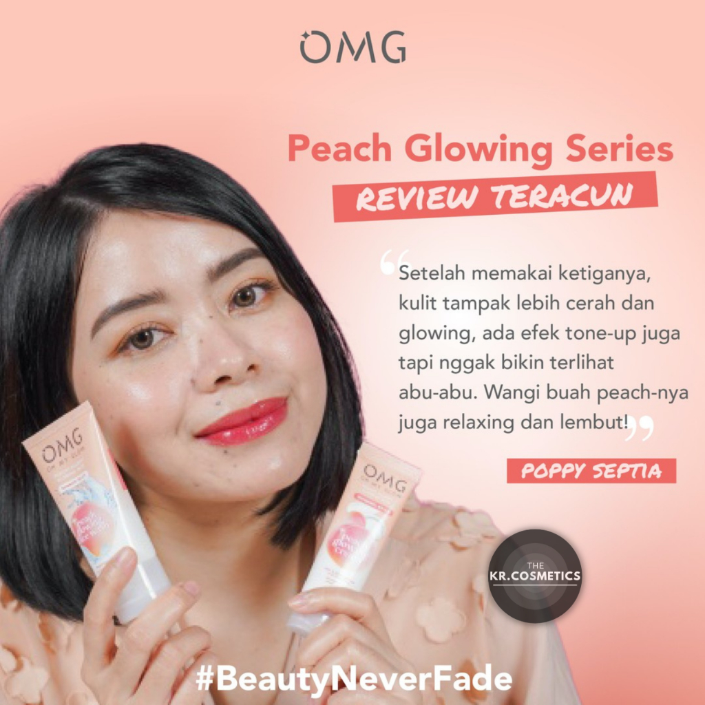 OMG Oh My Glow Peach Glowing Cream moisturizer 25gr