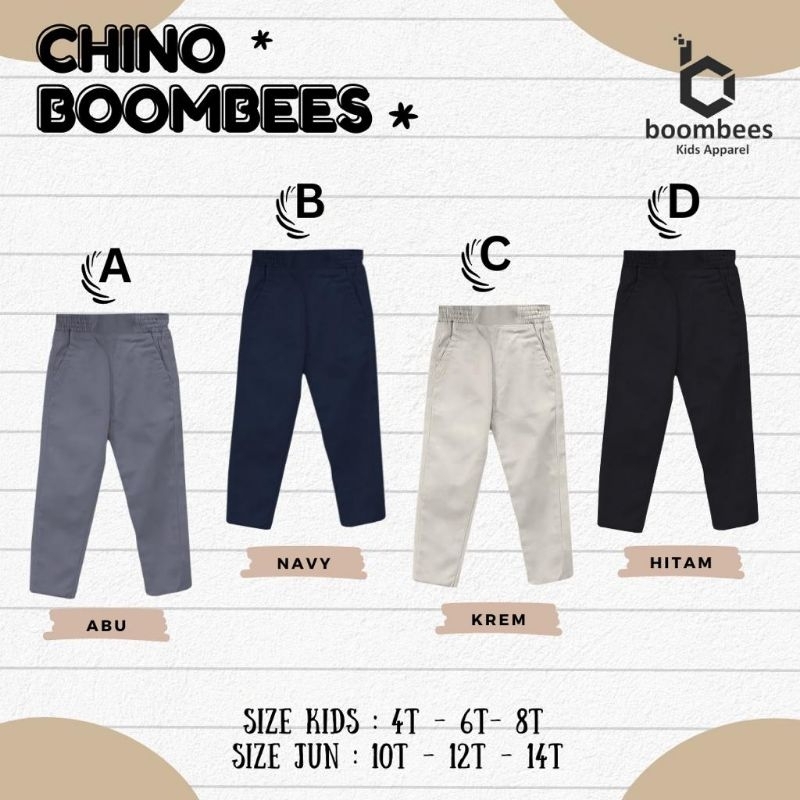 CELANA KAIN CHINOS CHINO BOOMBEES SIZE 3-15 T nabLfashion