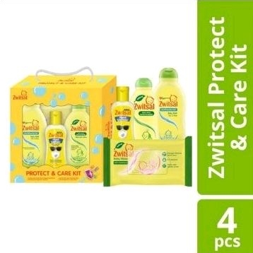 Zwitsal Baby Protect &amp; Care Kit Paket Hadiah Bayi / Kado Bayi / Hampers Bayi / Zwitsal Gift Set