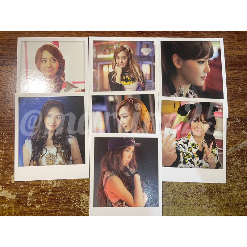 POLAROID GIRLS GENERATION / SNSD “I GOT A BOY” IGAB