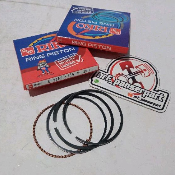 PISTON RING SEHER BORE UP MIO XB BEAT XB JUPITER XB OS/OVER SIZE 53,5/53,75/54/55,25/54,5/54,75/55/5