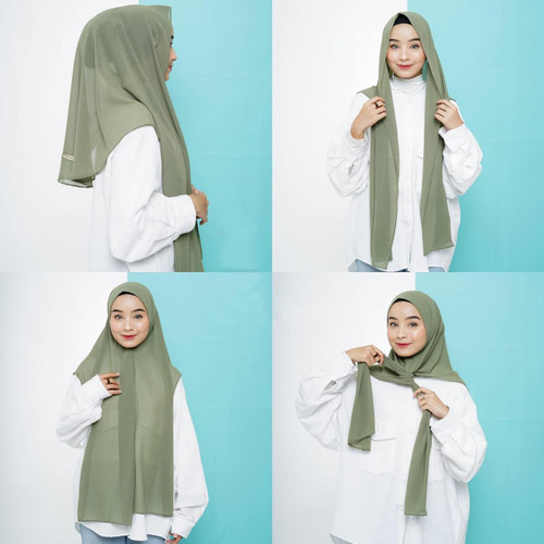 Pashmina Oval Malaysia 180x75 / Hijab Jilbab Kerudung Pasmina