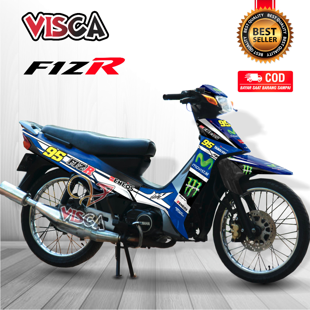 Decal Fiz R Full Body Decal F1zr Stiker Fiz R Variasi Decal Fizr Stiker Motor Fiz R Full Body Stripi