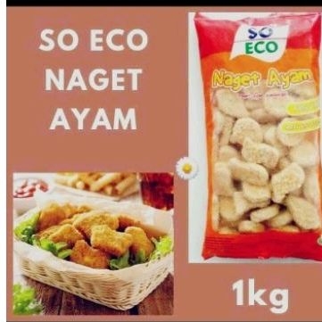 

NAGET NUGET AYAM SO ECO EKONOMIS 500 1 KG