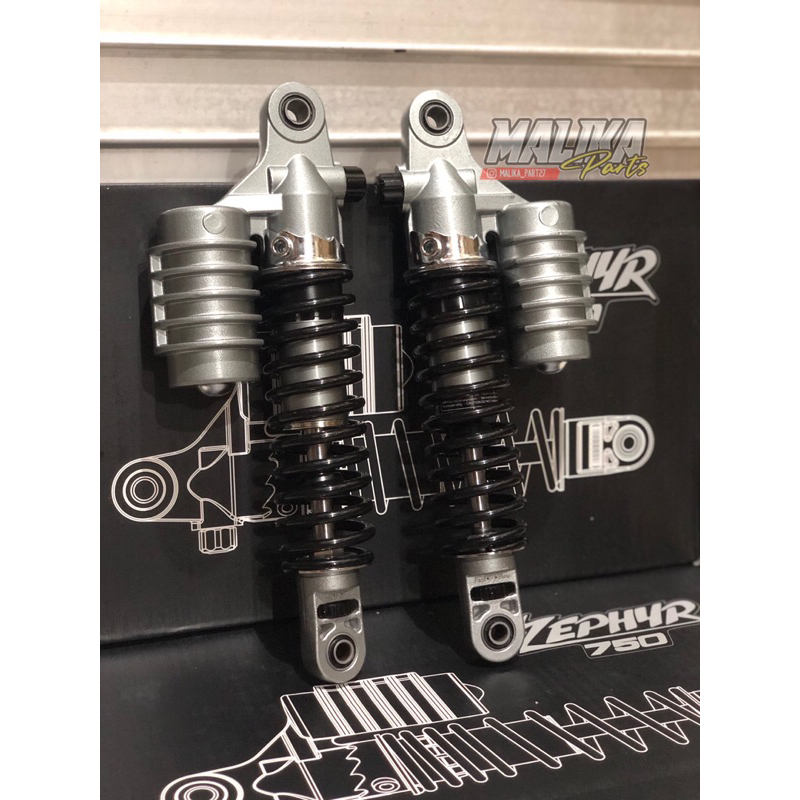 SHOCKBREAKER KYB ZEPHYR 750 1100 KOMPETISI DOBEL CLICK REBOUND SHOK SKOK BELAKANG GRANAT