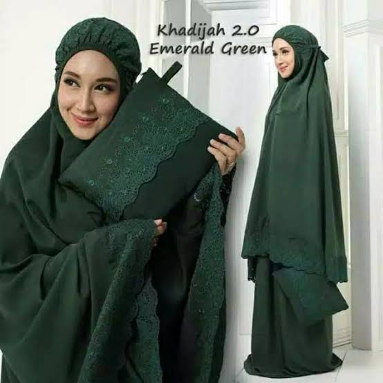 MUKENA DEWASA KHADIJAH / MUKENA DEWASA TERBARU/ MUKENA KHADIJAH JUMBO 2023