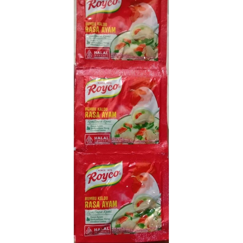 

ROYCO AYAM,RASA AYAM ROYCO SACHET 8GX12