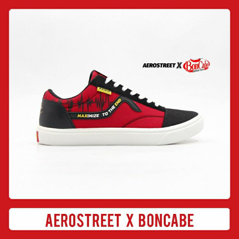 Aerostreet x Boncabe size 45 - Sepatu Sneakers Pria Wanita Aero Limited