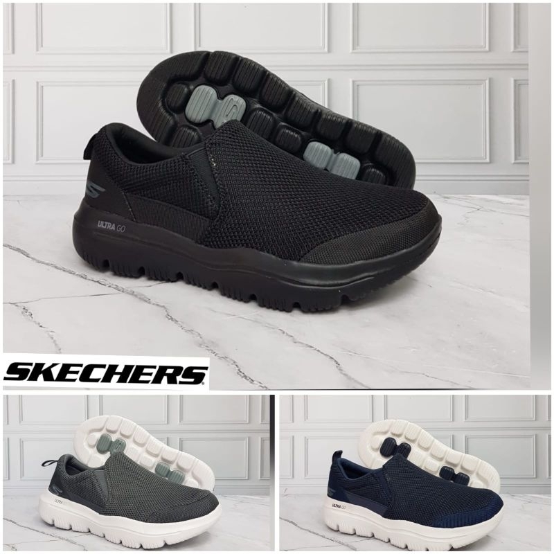 Skechers ultra go impeccable man / Sepatu Pria Skechers Go walk impeccable