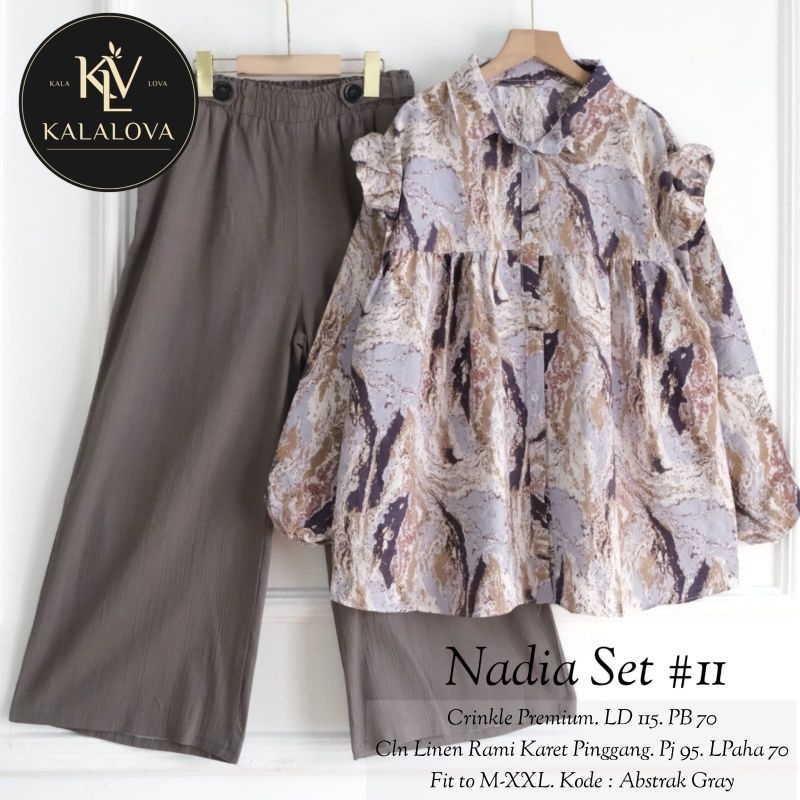 SET MUSLIM ANDARA //NADIA SET ORIGINAL BY KALALOVA