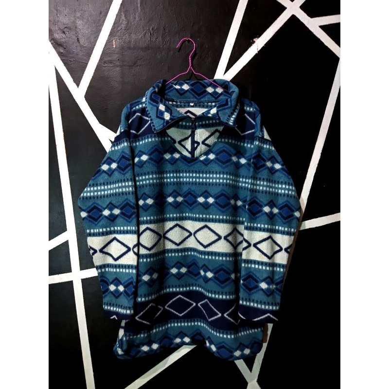 jaket vintage halfzip