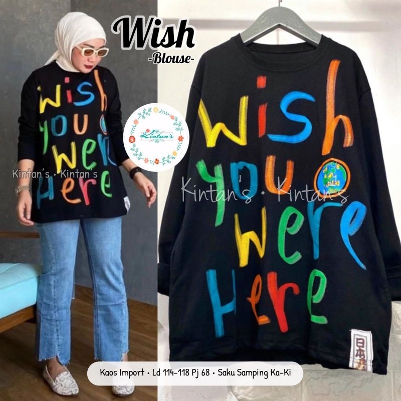 KAOS WANITA/KAOS IMPORT WANITA/KAOS LENGAN PANJANG WANITA