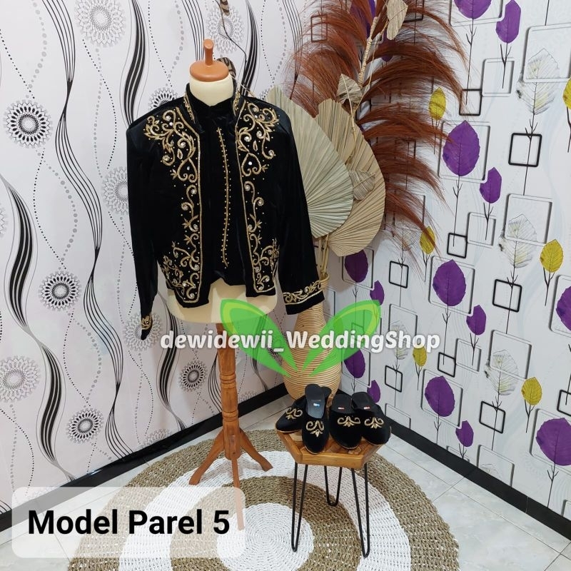 Beskap Pengantin / Beskap Bludru Payet - Model Parel 5