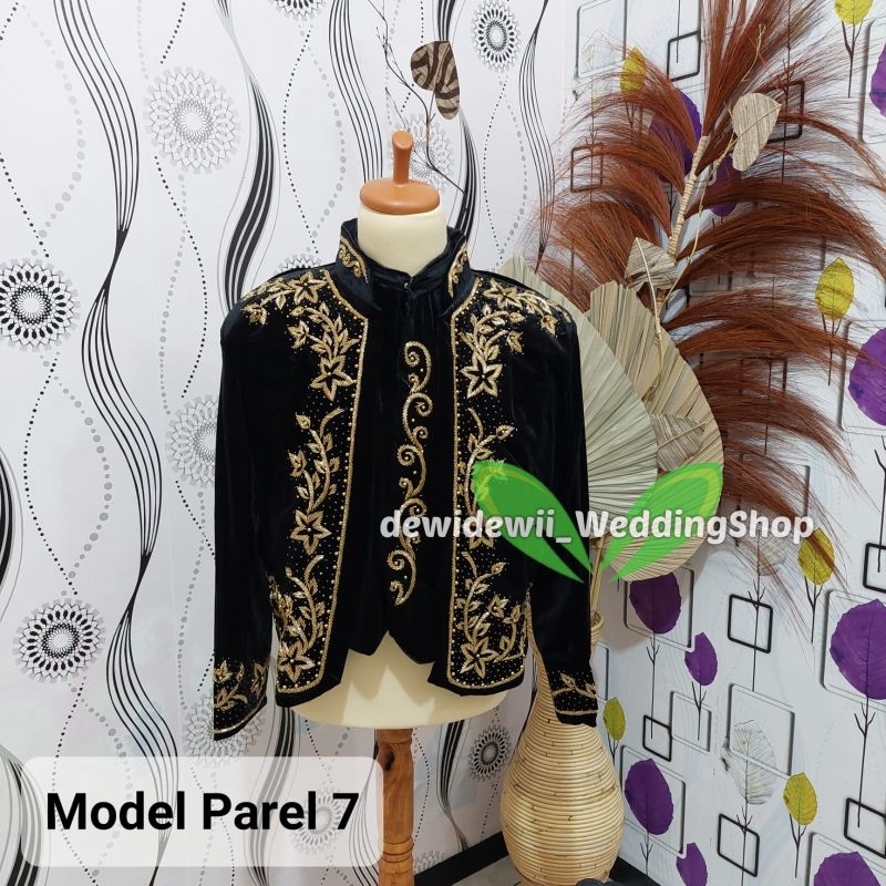 Beskap Pengantin / Beskap Bludru Payet - Model Parel 7