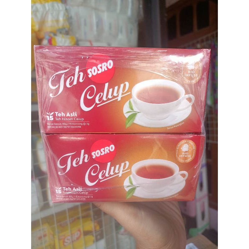 Teh Celup Sosro isi 15pcs