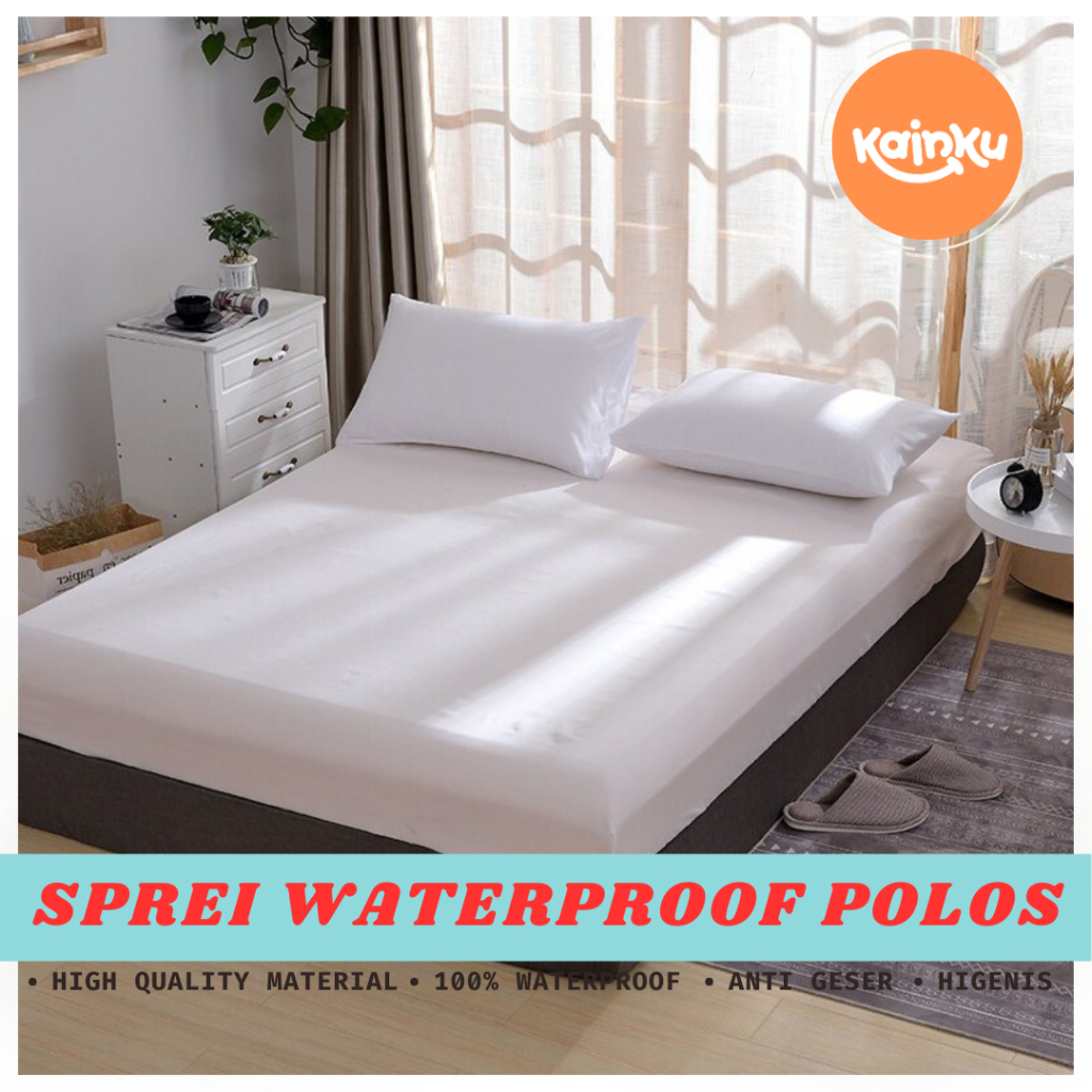 Sprei Tinggi 25 Waterproof Ukuran 120x200 MOTIF anti air anti ompol #WP120T25