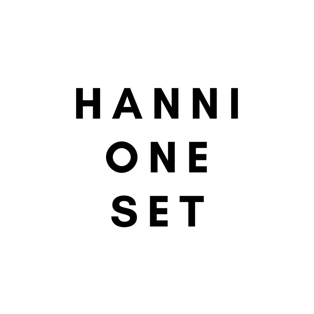 hanni one set (one set rok knit & atasan knit)