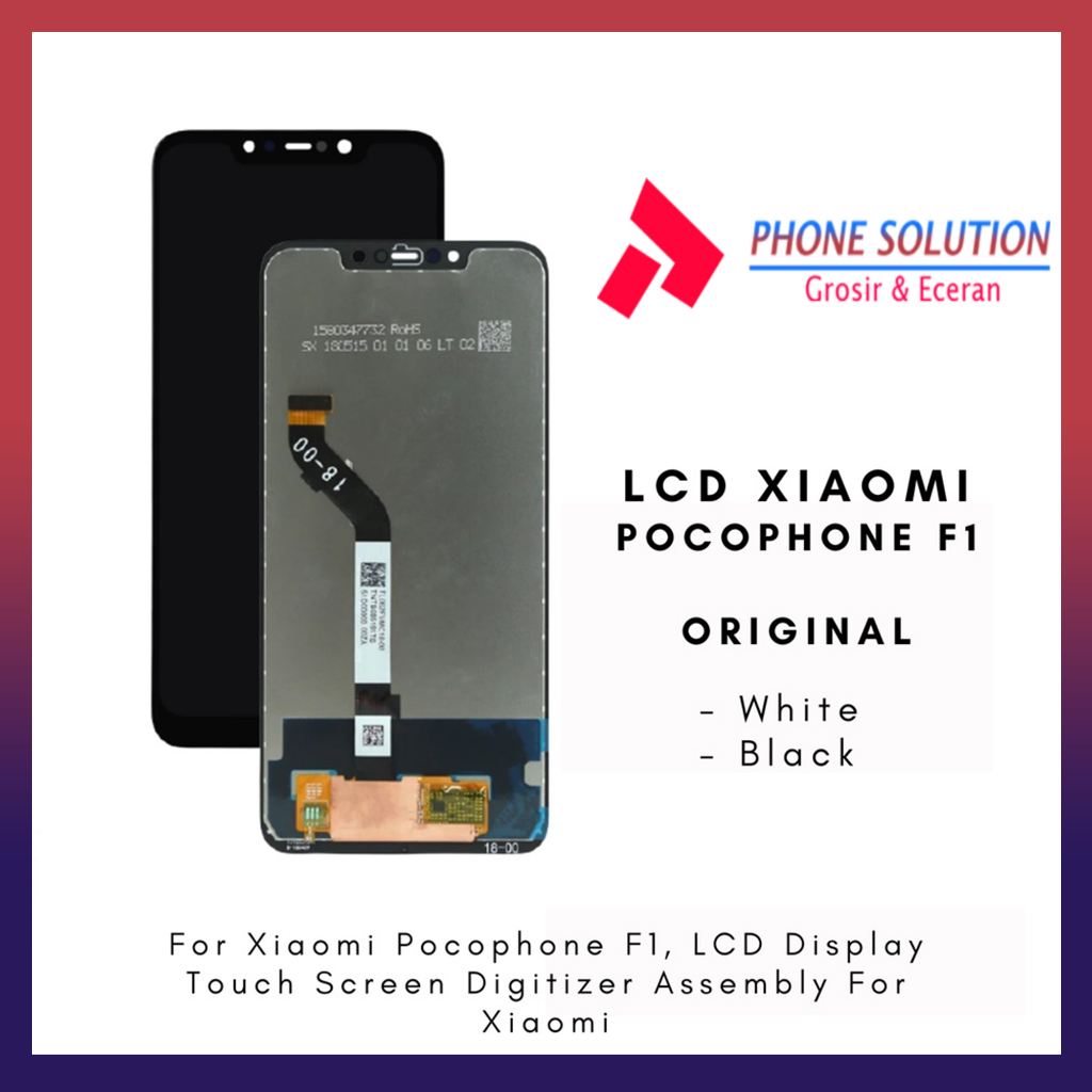 LCD Xiaomi Pocophone F1 Original 100% Fullset Touchscreen // Supplier LCD Xiaomi - Garansi 1 Bulan