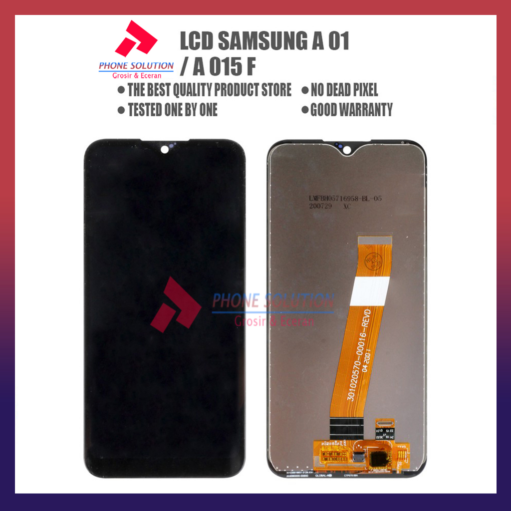 LCD Samsung A01 Original 100% Fullset Touchscreen // Supplier LCD Samsung - Garansi 1 Bulan