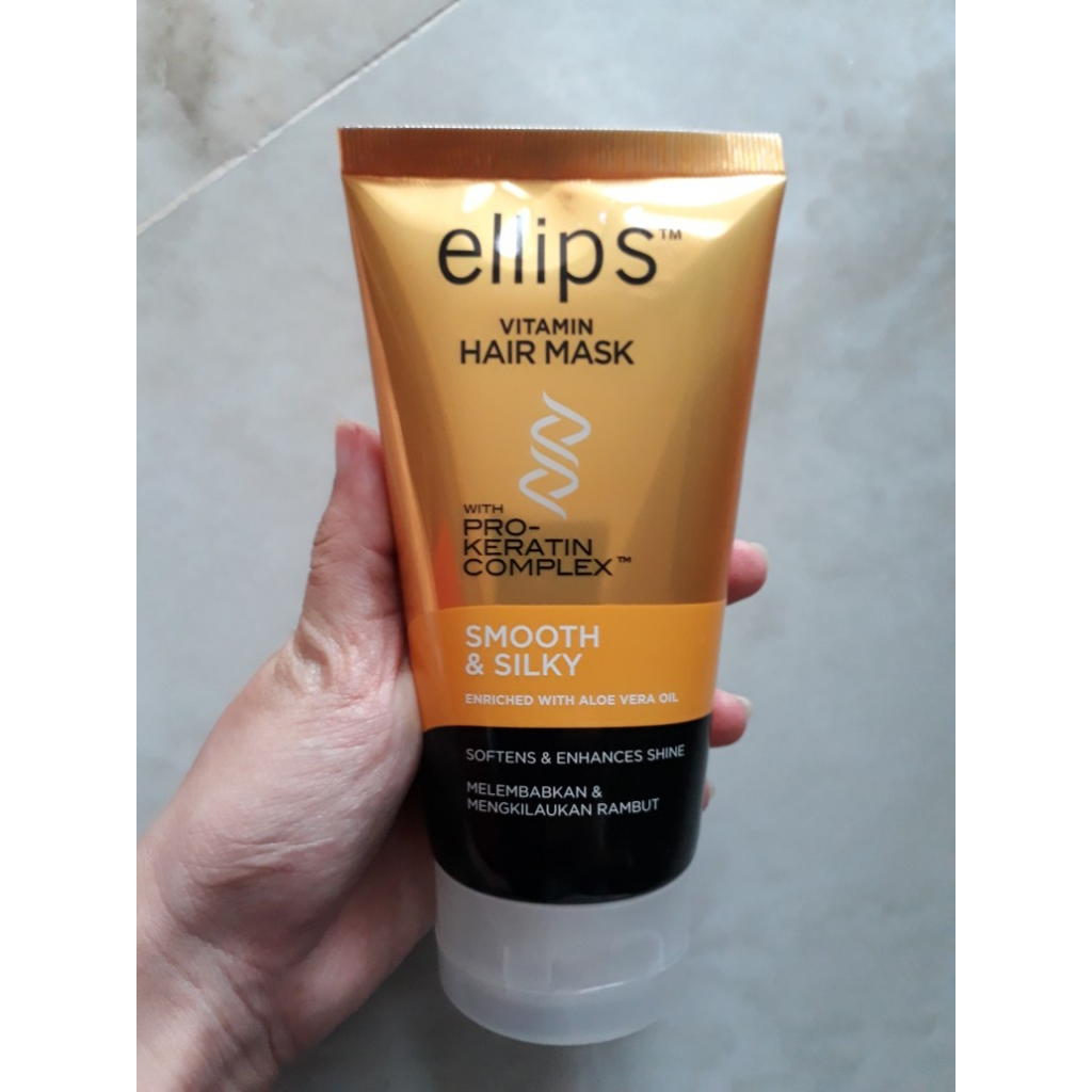 [HAIR MASK KERATIN | 120GR | BPOM] ELLIPS HAIR MASK PRO KERATIN 120GR TUBE_Cerianti