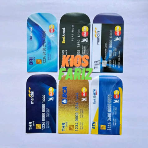 

Amplop Lebaran Motif Uang II Amplop Lebaran Motif ATM II Angpao Lebaran Murah Ukuran 10 PCS