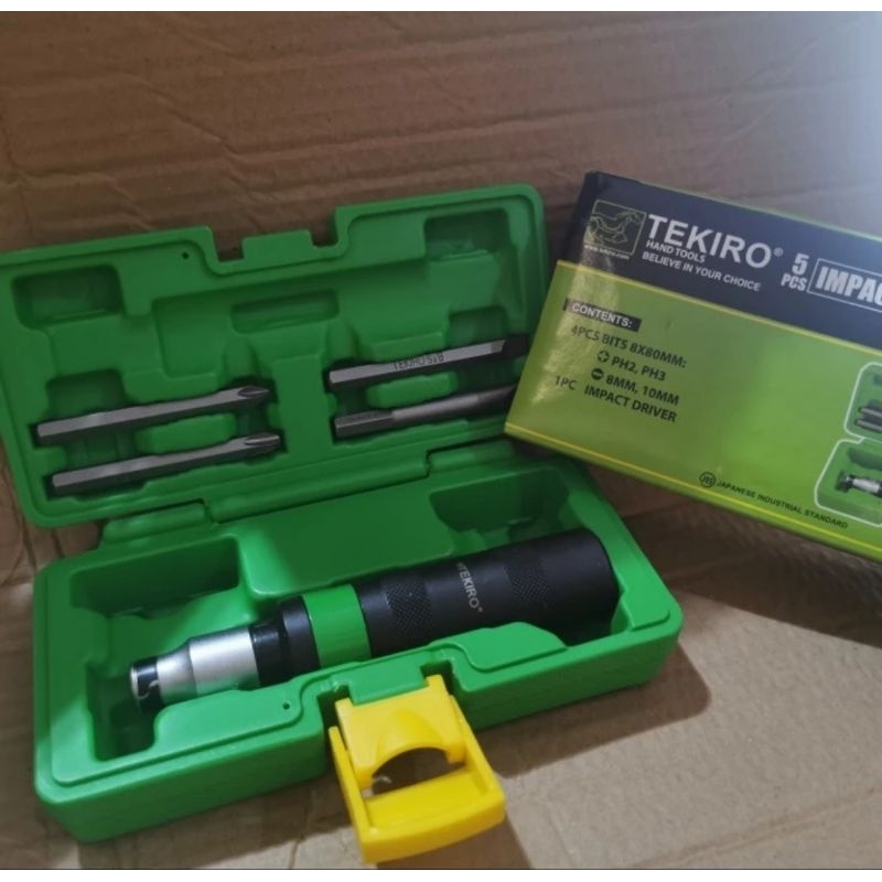 Obeng drei Ketok TEKIRO Set 5 pcs Alat Impact Driver