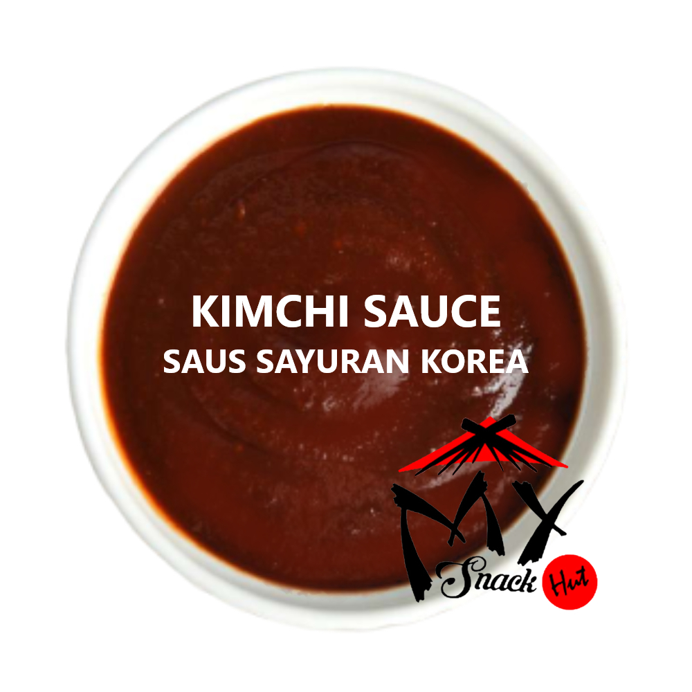 KIMCHI SAUCE 50GR - SAUS SAOS SAWI PUTIH LOBAK SAYURAN VEGETABLE KOREAN RED KIMCI ALA KOREA INSTANT