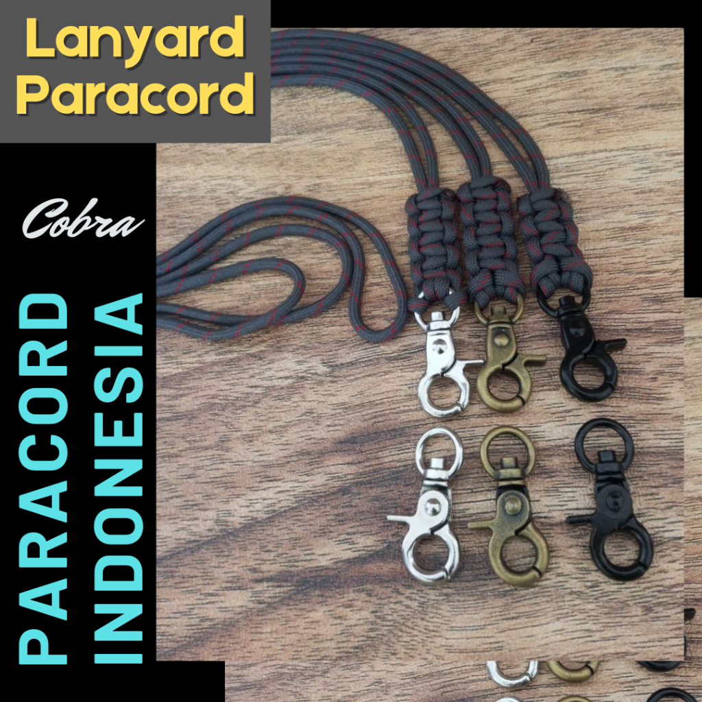 Tali Lanyard Gantungan ID Card HP Pods Podzz Vape Vapor Cobra Free Karet O ring 13mm 20mm 40mm Premi