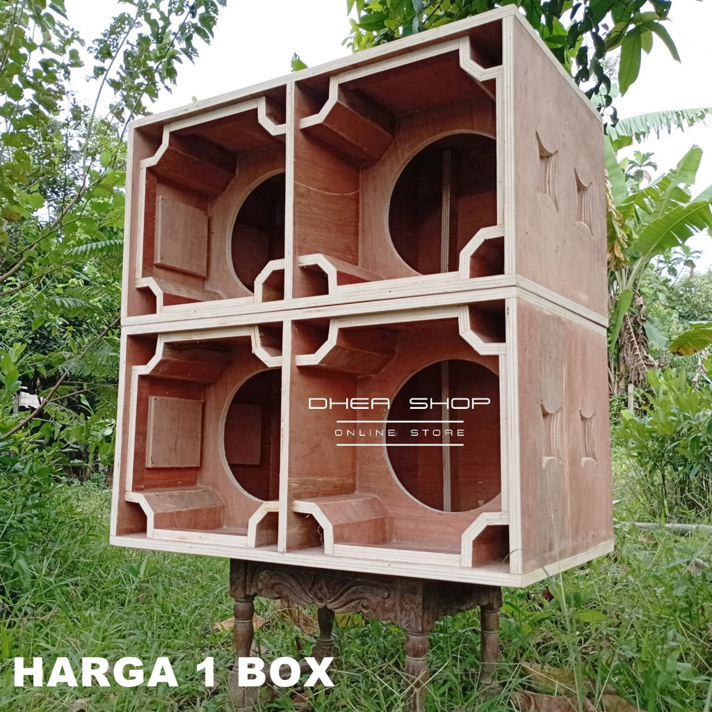 Box Speaker 12 inch Double Model Planar BREWOG AUDIO