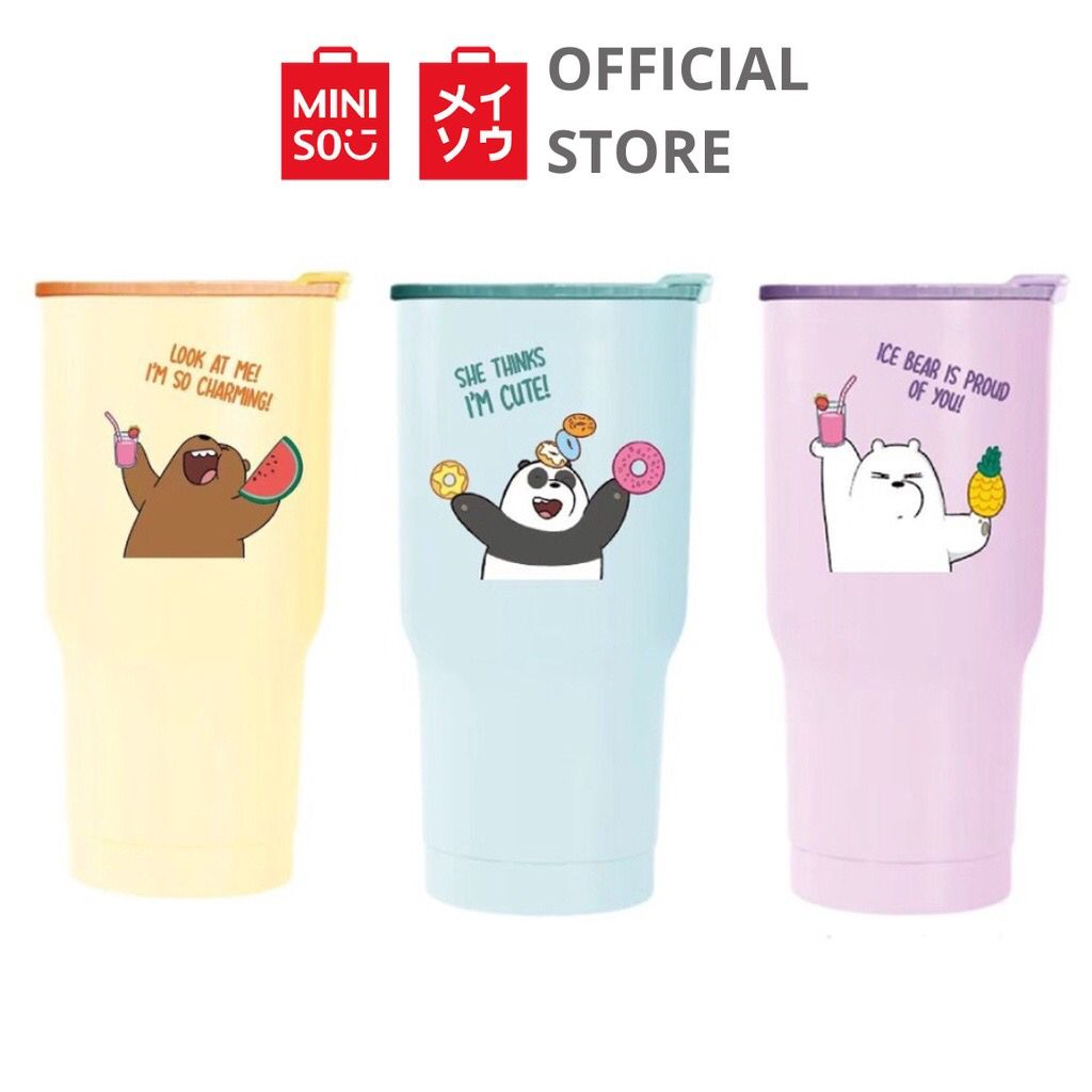 MINISO Botol Minum We Bare Bears 800mL