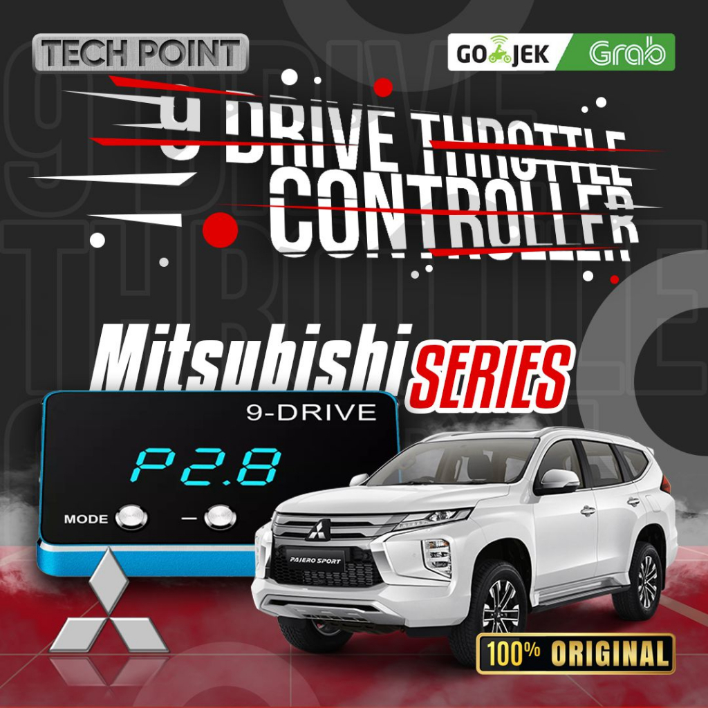 9 Drive Mitsubishi New Pajero Piggyback Throttle Controller Remap