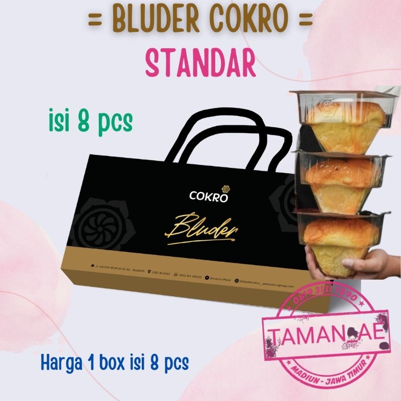 Roti Bluder Cokro asli Madiun varian STANDAR