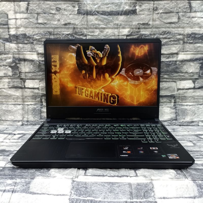 LAPTOP ASUS TUF GAMING FX505DT AMD RYZEN 5 3550H GTX 1650 16GB SSD 256GB + HDD 1TB