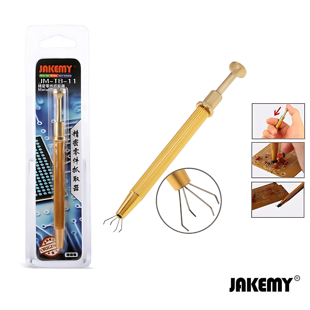 Jakemy Universal Brass Parts Grabber Gripper Gripping Tool - JM-T8-11 Original