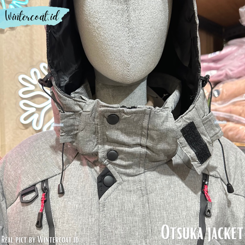 Men winter coat otsuka jacket pria import hangat jaket musim dingin salju snow unisex waterproof