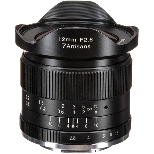 7Artisans 12mm f2.8 APS-C For Fujifilm X Mount