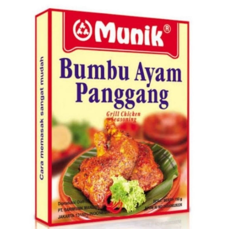 

Munik bumbu masak ayam panggang
