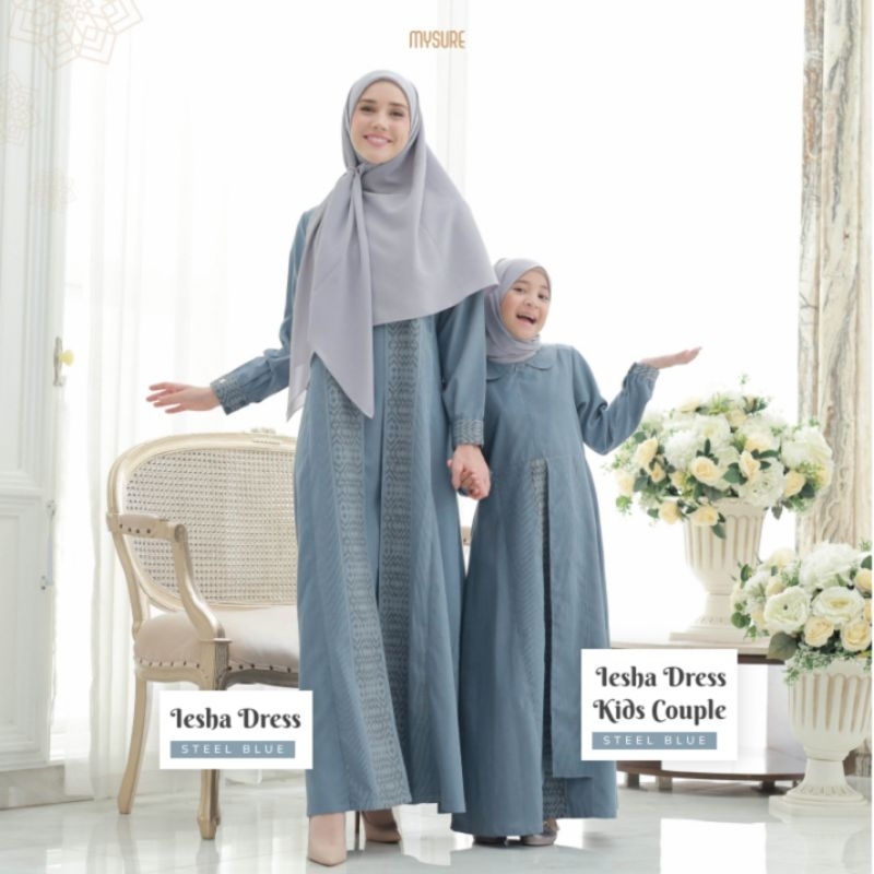 IESHA DRESS COUPLE MOM &amp; KIDS