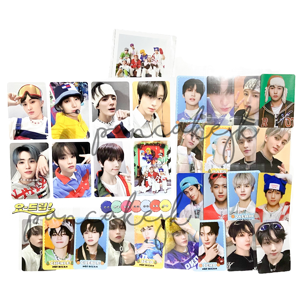 [ ready  ] nct dream candy winter md trading card shopper bag magazine photocard | jaemin jisung ren