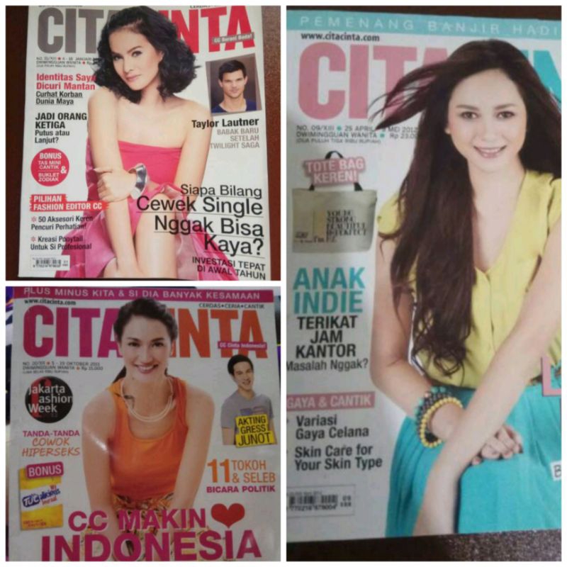 (PRELOVED) MAJALAH CITA CINTA PART 1