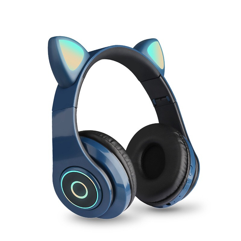 Headphone Wireless Cat Ear LED CT-86 / Cat Ear Noise Cancelling Headphone Bluetooth 5.0